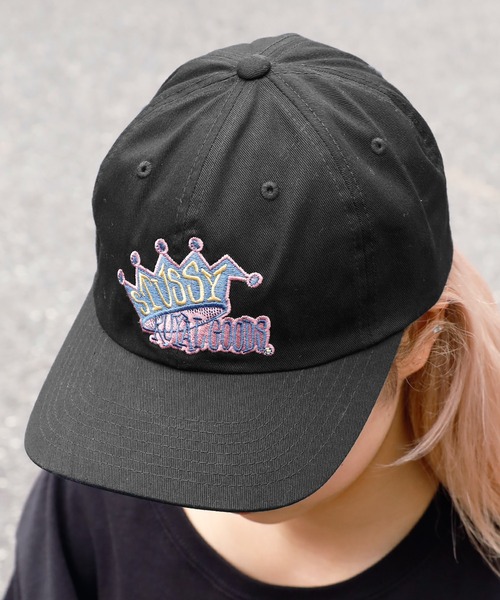 STUSSY（ステューシー）の「STUSSY/ステューシー ROYAL GOODS LOW PRO CAP ロゴキャップ（キャップ・メンズ・ブラック/ネイビー/バーガンディー・FREE）」の13枚目の写真