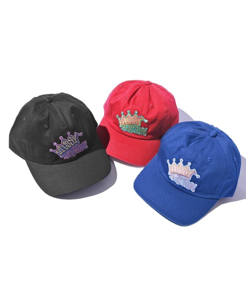 STUSSY（ステューシー）の「STUSSY/ステューシー ROYAL GOODS LOW PRO CAP ロゴキャップ（キャップ・メンズ・ブラック/ネイビー/バーガンディー・FREE）」の15枚目の写真