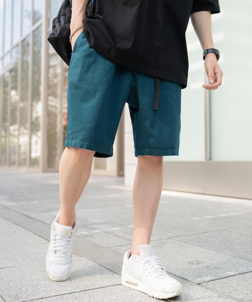 Rocky Monroe(ロッキーモンロー)の「コットンツイルクライミングイージーショートパンツ(その他パンツ・メンズ・ホワイト/ライトグレー/ブラック/レッド/ライトピンク/ワインレッド/ベージュ/ブラウン/マスタード/ライトイエロー/オリーブ/ミント/ロイヤルブルー/サックスブルー/ネイビー/ブルーグリーン/グリーン/チャコールグレー/キナリ/オレンジ・LL/M/L)」の13枚目の写真