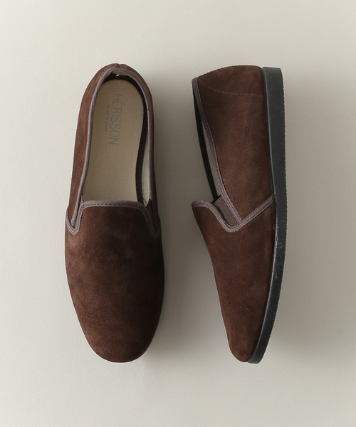 HERISSON(エリソン)の「【HERISSON / エリソン】CANGREJO SERRAJE(スリッポン・メンズ・ブラック/ネイビー/ブラウン・25cm/26cm/27cm/28cm)」の3枚目の写真