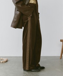 soerte | Loose velvet track pants/ルーズベルベットトラックパンツ(その他パンツ)