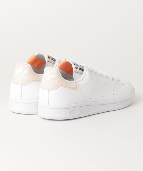 adidas（アディダス）の「スタンスミス / Stan Smith / アディダスオリジナルス（メンズ/レディース）（スニーカー・レディース・ホワイト/ホワイト×カーキブラウン/ホワイト×パープル・24.5cm/25.0cm/25.5cm/26.0cm/26.5cm/27.0cm/27.5cm/22.5cm/24.0cm/23.5cm/22.0cm/23.0cm/28.0cm）」の10枚目の写真