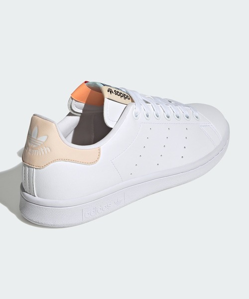 adidas（アディダス）の「スタンスミス / Stan Smith / アディダスオリジナルス（メンズ/レディース）（スニーカー・レディース・ホワイト/ホワイト×カーキブラウン/ホワイト×パープル・24.5cm/25.0cm/25.5cm/26.0cm/26.5cm/27.0cm/27.5cm/22.5cm/24.0cm/23.5cm/22.0cm/23.0cm/28.0cm）」の8枚目の写真