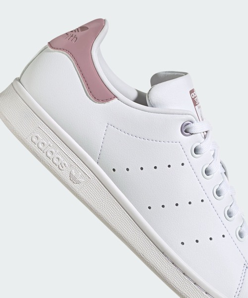 adidas（アディダス）の「スタンスミス / Stan Smith / アディダスオリジナルス（メンズ/レディース）（スニーカー・レディース・ホワイト/ホワイト×カーキブラウン/ホワイト×パープル・24.5cm/25.0cm/25.5cm/26.0cm/26.5cm/27.0cm/27.5cm/22.5cm/24.0cm/23.5cm/22.0cm/23.0cm/28.0cm）」の19枚目の写真