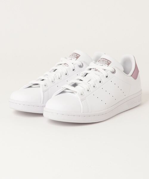 adidas（アディダス）の「スタンスミス / Stan Smith / アディダスオリジナルス（メンズ/レディース）（スニーカー・レディース・ホワイト/ホワイト×カーキブラウン/ホワイト×パープル・24.5cm/25.0cm/25.5cm/26.0cm/26.5cm/27.0cm/27.5cm/22.5cm/24.0cm/23.5cm/22.0cm/23.0cm/28.0cm）」の22枚目の写真
