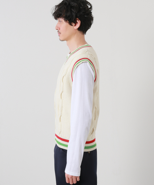 JOURNAL STANDARD(ジャーナルスタンダード)の「【DRESS×JOURNAL STANDARD】別注 ベスト(ベスト・メンズ・アイボリー・MEDIUM/LARGE)」の8枚目の写真