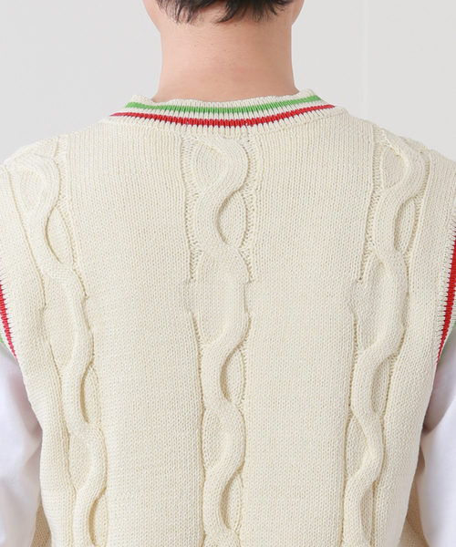 JOURNAL STANDARD(ジャーナルスタンダード)の「【DRESS×JOURNAL STANDARD】別注 ベスト(ベスト・メンズ・アイボリー・MEDIUM/LARGE)」の4枚目の写真