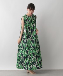 LOWRYS FARM | ソデタックノースリーブワンピース　349135(ワンピース)