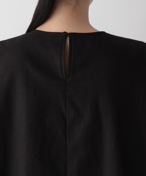 LOWRYS FARM（ローリーズファーム）の「ソデタックノースリーブワンピース　349135（ワンピース・レディース・ブラック/グリーン/アイボリー/ブルー・FREE）」の10枚目の写真