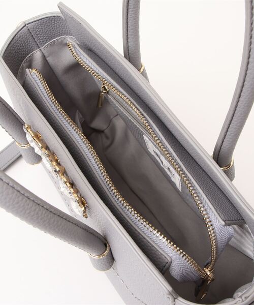 JILL by JILL STUART（ジルバイジルスチュアート）の「ビジューロイヤルトート（トートバッグ・レディース・グレー系その他4/ホワイト系その他3/ブラック・FREE）」の12枚目の写真