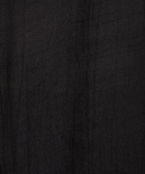 SHOO・LA・RUE（シューラルー）の「◆スラブバンドカラーシャツ（シャツ/ブラウス・レディース・ブラック/ダークグリーン/オフホワイト/マスタード・00）」の12枚目の写真