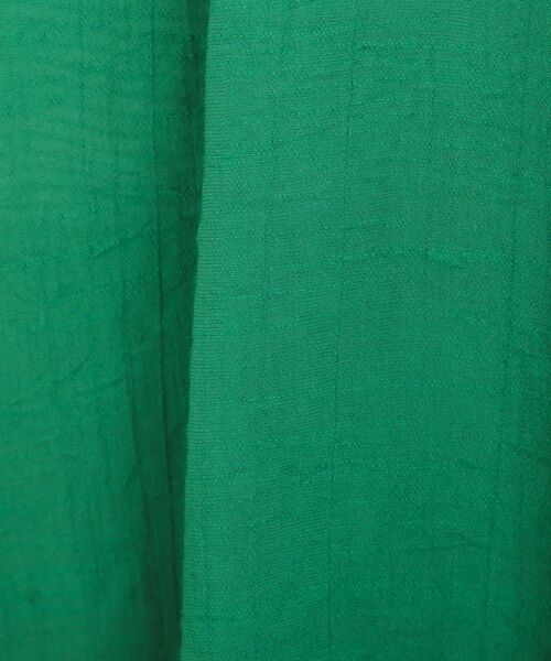 SHOO・LA・RUE（シューラルー）の「◆スラブバンドカラーシャツ（シャツ/ブラウス・レディース・ブラック/ダークグリーン/オフホワイト/マスタード・00）」の19枚目の写真