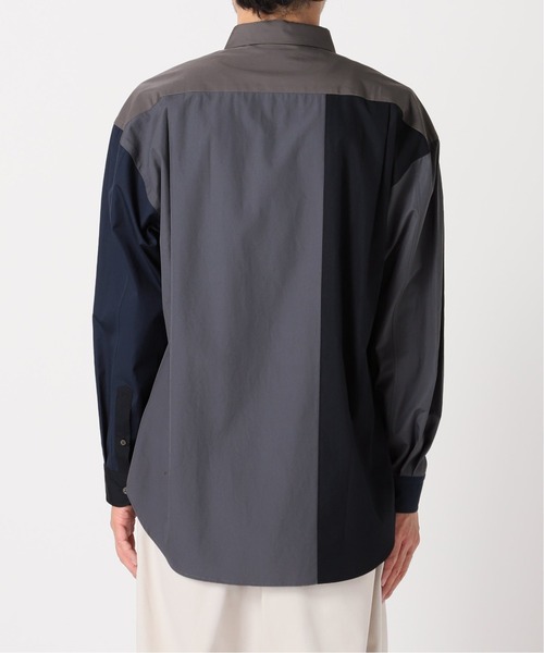 EDIFICE SELECT（エディフィスセレクト）の「【THOMAS MASON/トーマスメイソン】オーバーサイズクレイジーパターンシャツ（シャツ/ブラウス・メンズ・ベージュ/グレー・SMALL/MEDIUM/LARGE）」の18枚目の写真