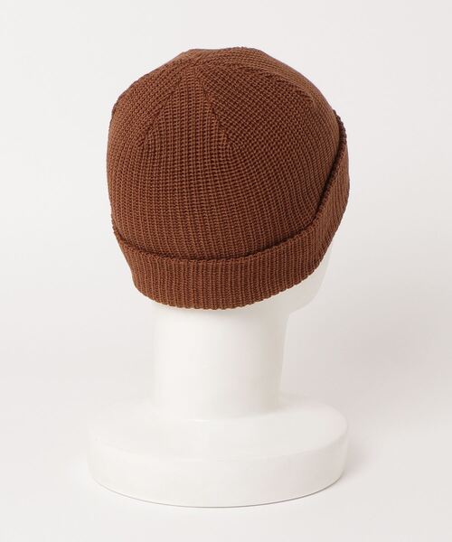 NineMicrophones（ナインマイクロフォンズ）の「LOW WATCH（ニットキャップ/ビーニー・メンズ・キャメル/ブラック/オレンジ・FREE）」の6枚目の写真