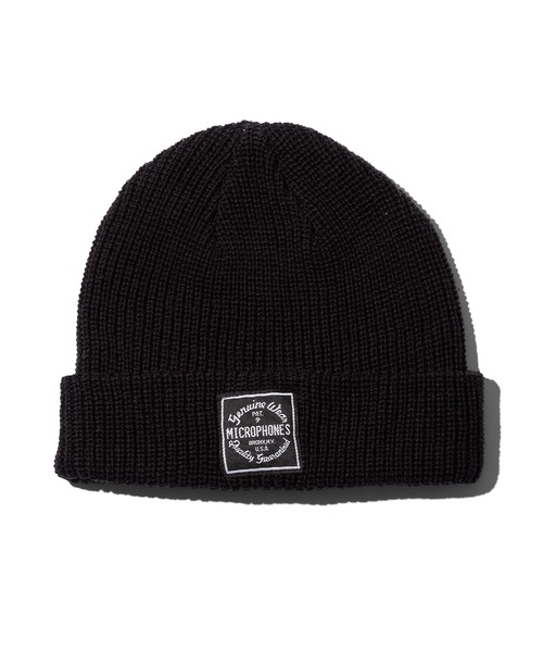 NineMicrophones（ナインマイクロフォンズ）の「LOW WATCH（ニットキャップ/ビーニー・メンズ・キャメル/ブラック/オレンジ・FREE）」の2枚目の写真