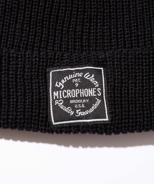 NineMicrophones（ナインマイクロフォンズ）の「LOW WATCH（ニットキャップ/ビーニー・メンズ・キャメル/ブラック/オレンジ・FREE）」の5枚目の写真