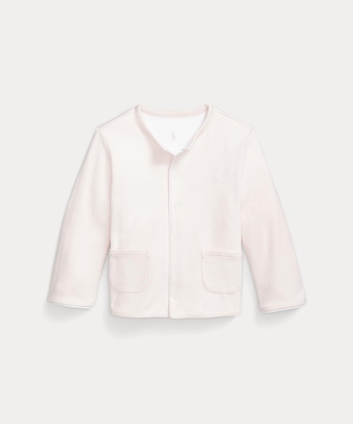 POLO RALPH LAUREN CHILDRENSWEAR（ポロ ラルフ ローレン チルドレンズウェア）の「Polo ポニー リバーシブル コットン ジャケット（その他アウター・キッズ・ピンク・12M/18M/24M）」の2枚目の写真