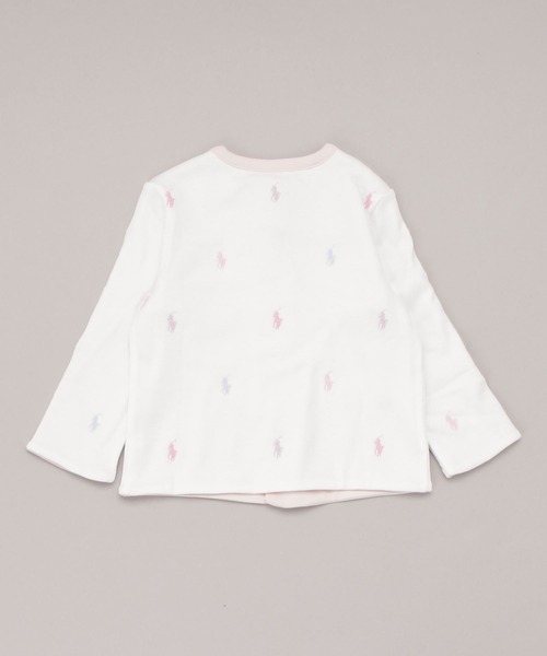 POLO RALPH LAUREN CHILDRENSWEAR（ポロ ラルフ ローレン チルドレンズウェア）の「Polo ポニー リバーシブル コットン ジャケット（その他アウター・キッズ・ピンク・12M/18M/24M）」の5枚目の写真