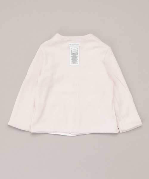 POLO RALPH LAUREN CHILDRENSWEAR（ポロ ラルフ ローレン チルドレンズウェア）の「Polo ポニー リバーシブル コットン ジャケット（その他アウター・キッズ・ピンク・12M/18M/24M）」の7枚目の写真