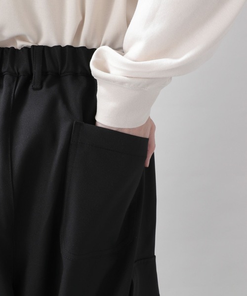 RAGEBLUE（レイジブルー）の「PEツイル/ワイドバルーンカーゴパンツ（カーゴパンツ・メンズ・ブラック/オフホワイト/ダークグレー・MEDIUM/LARGE）」の14枚目の写真