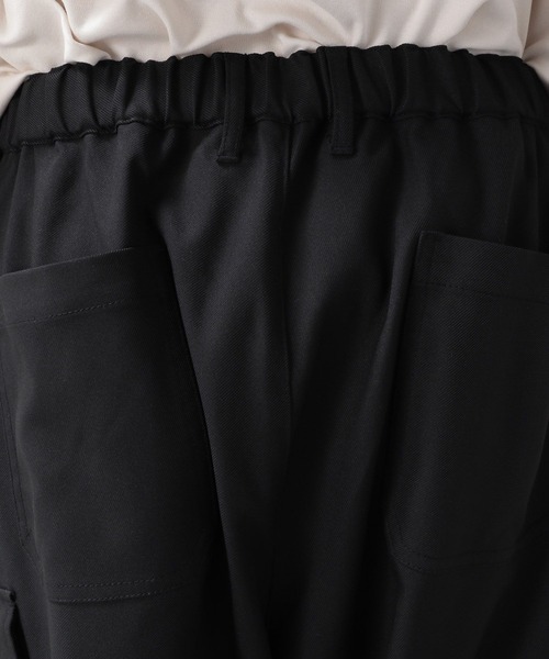 RAGEBLUE（レイジブルー）の「PEツイル/ワイドバルーンカーゴパンツ（カーゴパンツ・メンズ・ブラック/オフホワイト/ダークグレー・MEDIUM/LARGE）」の17枚目の写真