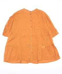 Samansa Mos2 | 柄アソート後ろティアードチュニック(シャツ/ブラウス)