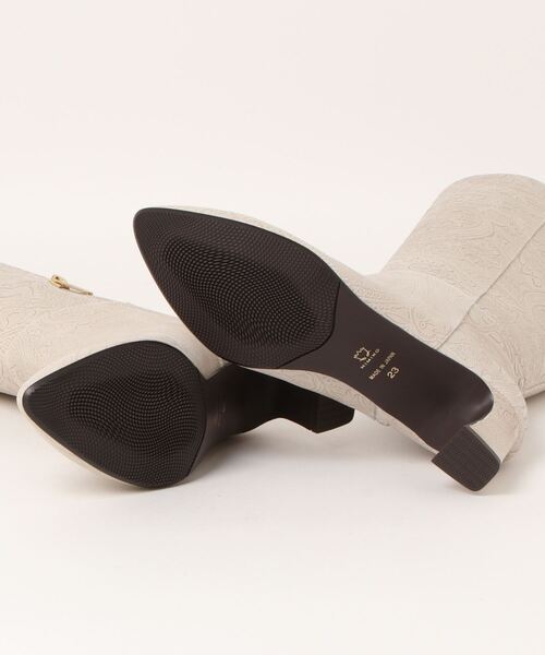 HIMIKO（ヒミコ）の「【Made in Japan】ルーズシルエットロングブーツ/621409（ブーツ・レディース・ブラック/グレー/ホワイト系その他2・22.5cm/23.5cm/24.5cm/23.0cm/24.0cm/25.0cm/25.5cm/22.0cm/26.0cm）」の9枚目の写真