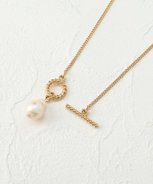 OPAQUE.CLIP（オペークドットクリップ）の「◆1粒淡水パールネックレス（ネックレス・レディース・ホワイト系3・00）」の6枚目の写真