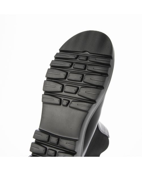 Fin(フィン)の「厚底サイドゴアブーツ【低反発スポンジ入り】(ブーツ・レディース・ブラック・LL/S/M/L)」の5枚目の写真