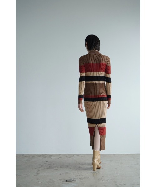 CLANE（クラネ）の「H/N RIB KNIT ONE PIECE（ワンピース）」 - WEAR
