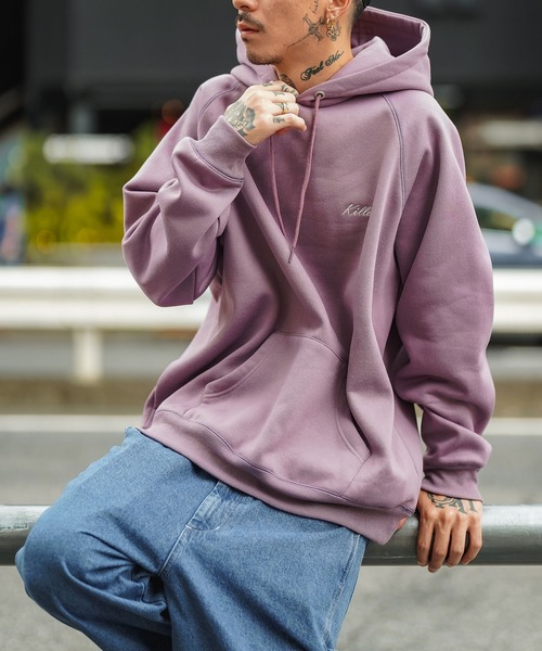 Subciety(サブサエティ)の「RAGLAN PARKA(パーカー・メンズ・グレー/ブラック/イエロー/パープル・LARGE/X-LARGE/SMALL/MEDIUM)」の3枚目の写真