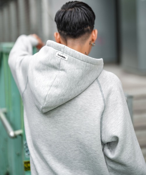 Subciety(サブサエティ)の「RAGLAN PARKA(パーカー・メンズ・グレー/ブラック/イエロー/パープル・LARGE/X-LARGE/SMALL/MEDIUM)」の19枚目の写真