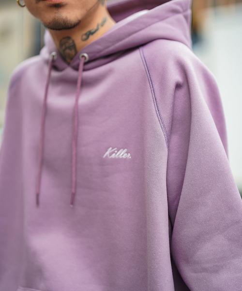 Subciety(サブサエティ)の「RAGLAN PARKA(パーカー・メンズ・グレー/ブラック/イエロー/パープル・LARGE/X-LARGE/SMALL/MEDIUM)」の11枚目の写真