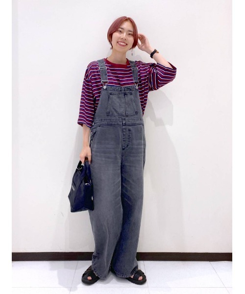 BAYFLOW(ベイフロー)の「デニムオールインワン(つなぎ/オールインワン・レディース・ブルー/ブラック・SMALL/MEDIUM)」の22枚目の写真