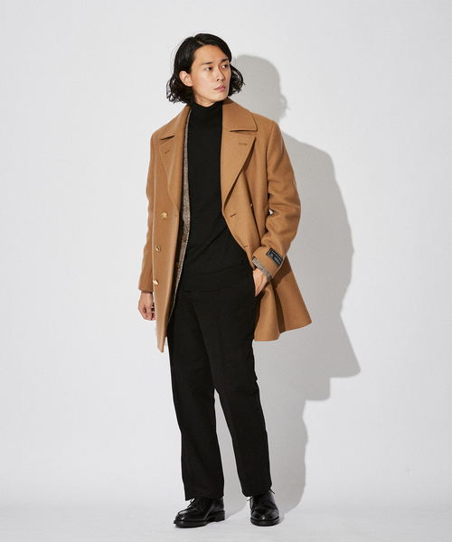 EDIFICE（エディフィス）の「D-SoPi Pコート（ピーコート・メンズ・ベージュ/ネイビー/オレンジ・SMALL/MEDIUM/LARGE）」の17枚目の写真