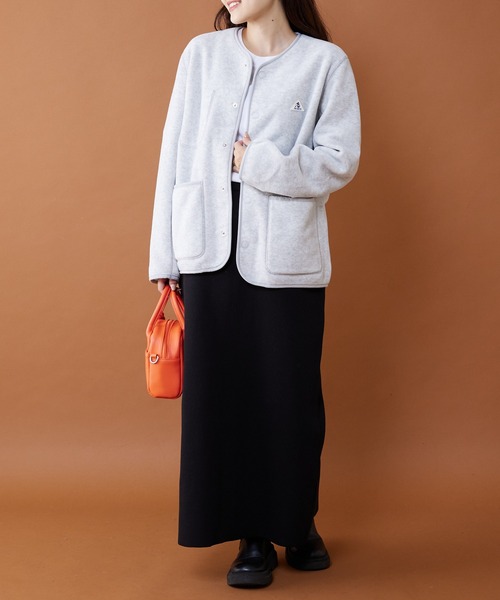 GEVACO（ゲバコ）の「【GEVACO/ゲバコ】マイクロフリースノーカラー