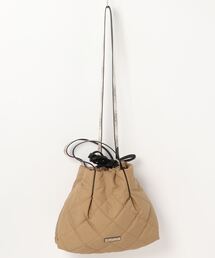 LA BAGAGERIE | ドローストリング×キルト2WAYトート Sサイズ(ショルダーバッグ)