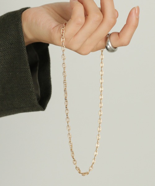 select MOCA（セレクトモカ）の「チェーンネックレス（ネックレス・レディース・ゴールド/シルバー・FREE）」の2枚目の写真
