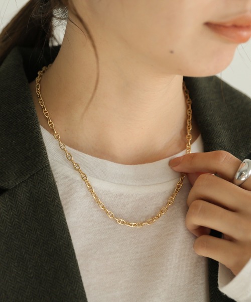 select MOCA（セレクトモカ）の「チェーンネックレス（ネックレス・レディース・ゴールド/シルバー・FREE）」の8枚目の写真