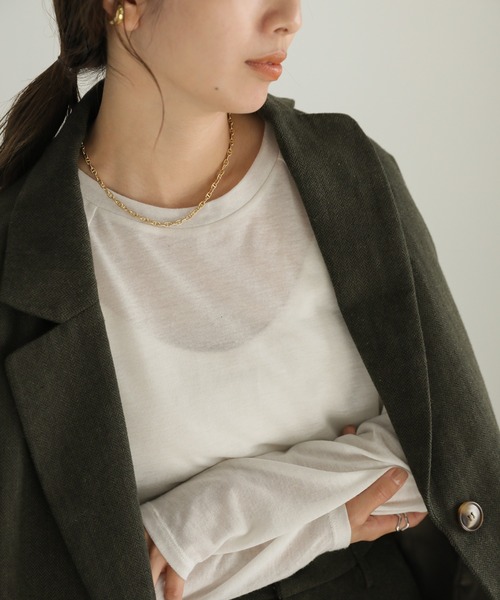 select MOCA（セレクトモカ）の「チェーンネックレス（ネックレス・レディース・ゴールド/シルバー・FREE）」の7枚目の写真