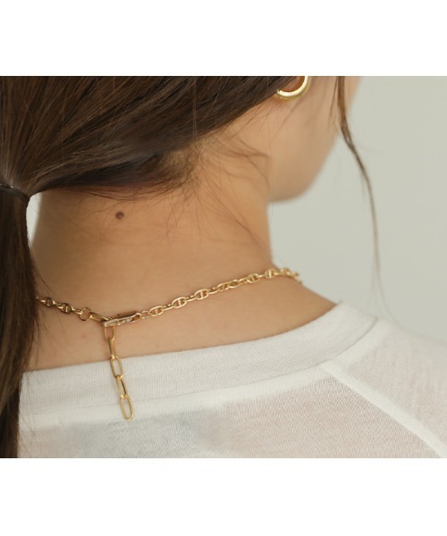 select MOCA（セレクトモカ）の「チェーンネックレス（ネックレス・レディース・ゴールド/シルバー・FREE）」の9枚目の写真