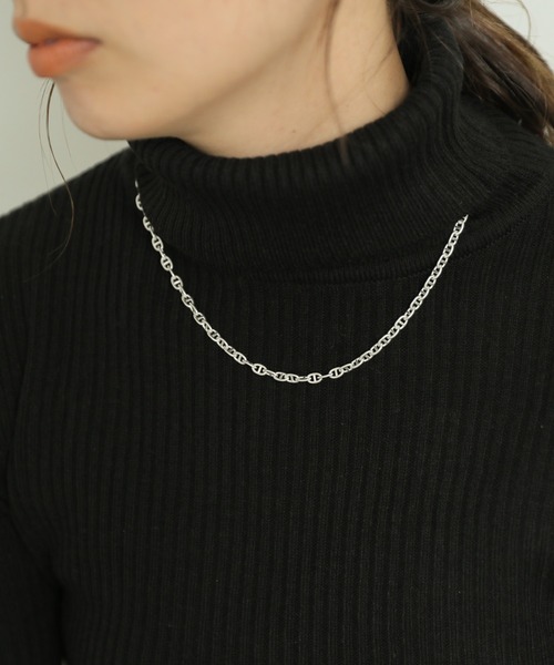 select MOCA（セレクトモカ）の「チェーンネックレス（ネックレス・レディース・ゴールド/シルバー・FREE）」の3枚目の写真