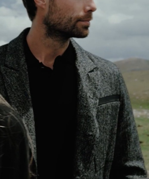 TRANSIT（トランジット）の「TRANSIT/トランジット/ヘリンボーンジャケット（テーラードジャケット・メンズ・グレー・L/M）」の12枚目の写真