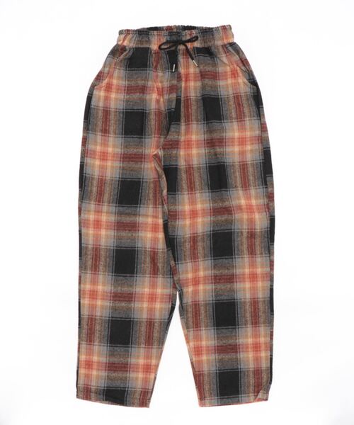 GGD（ジージーディー）の「【GGD】 チェック ワイド テーパードパンツ（その他パンツ・メンズ・ブラウン系その他2/ブラック系その他/グレー系その他/ブラウン系その他・FREE）」の13枚目の写真