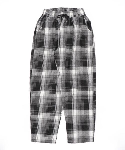 GGD（ジージーディー）の「【GGD】 チェック ワイド テーパードパンツ（その他パンツ・メンズ・ブラウン系その他2/ブラック系その他/グレー系その他/ブラウン系その他・FREE）」の10枚目の写真