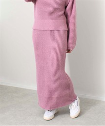toucher du brise | ロング ニットナロー スカート(スカート)
