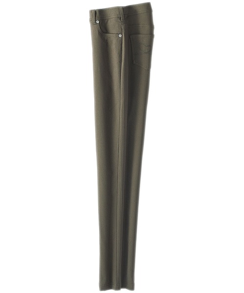 BELLUNA PLUS(ベルーナ)の「蓄熱中わたで暖か細見えパンツ股下72cm(その他パンツ・レディース・ブラック/カーキ/モカ/ベージュ・LARGE/X-LARGE/MEDIUM/SMALL)」の7枚目の写真