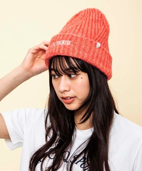 le coq sportif(ルコックスポルティフ)の「ルコック ニットキャップ スポーツウエア メンズ レディース ユニセックス 冬用 防寒 アクセサリー 小物 キャップ 帽子(ニットキャップ/ビーニー・メンズ・ホワイト/ベージュ/ブラック/オレンジ・F)」の4枚目の写真
