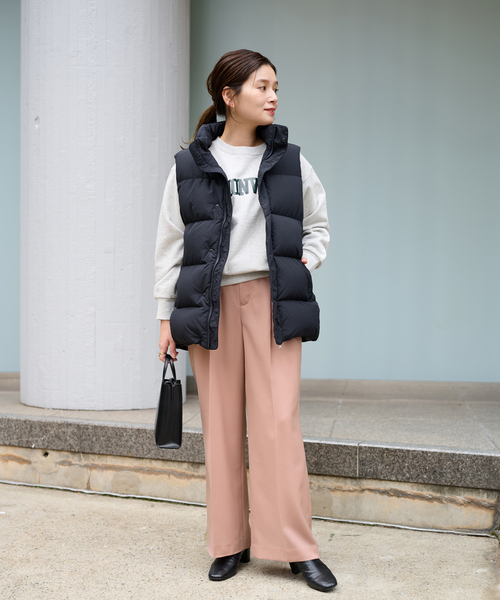 JOURNAL STANDARD(ジャーナルスタンダード)の「ワイドスラックスパンツ(その他パンツ・レディース・チャコールグレー/ピンク/ダークブルー・36/38)」の21枚目の写真