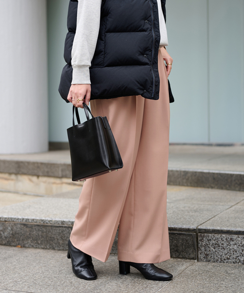 JOURNAL STANDARD(ジャーナルスタンダード)の「ワイドスラックスパンツ(その他パンツ・レディース・チャコールグレー/ピンク/ダークブルー・36/38)」の22枚目の写真